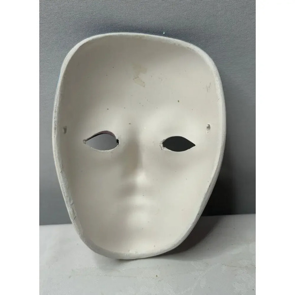 Miniature Mardi Gras Mask Colorful and Decorative 4.25" and 3.5" - Picture 2 of 2